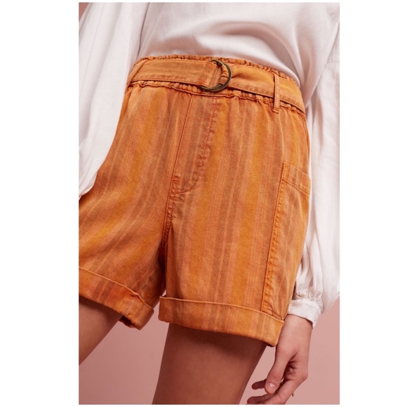 Anthropologie Pants - Anthropologie Tahiti Shorts NWT Medium New Orange